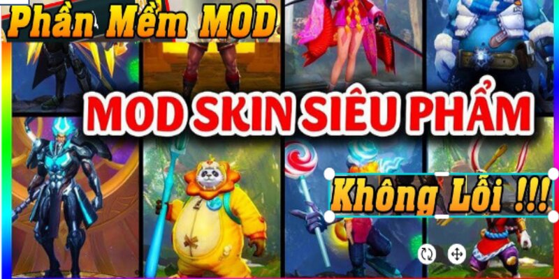 App Mod Skin Liên Quân có sẵn trên CH Play