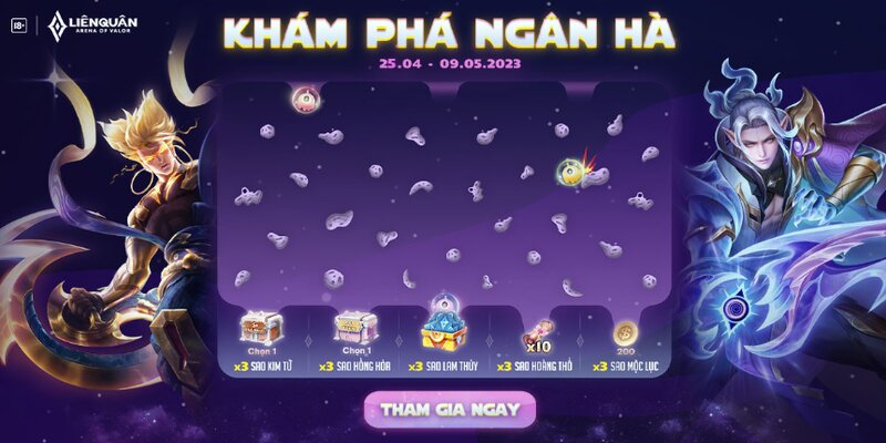 Sự kiện Liên Quân 2023 phát quà siêu khủng dành cho game thủ